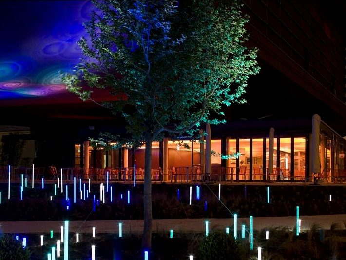 Musée du quai Branly Jardin nuit