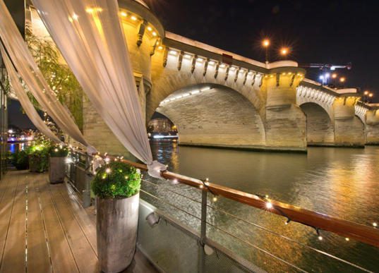 péniche et bateaux - soirée