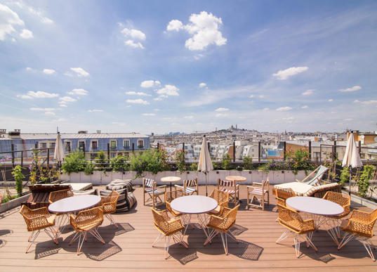 rooftop - organisation de cocktails - nos lieux