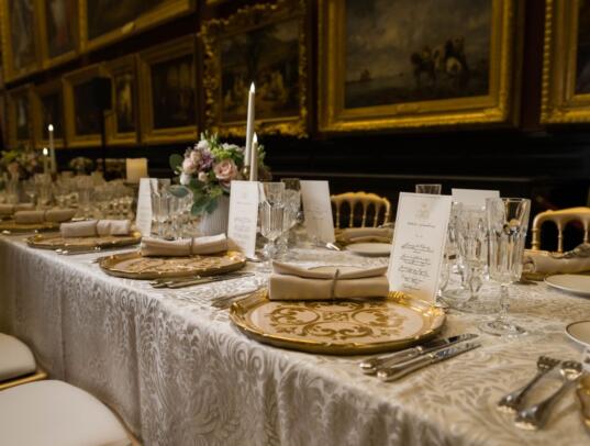 organisation diner de gala domaine de chantilly