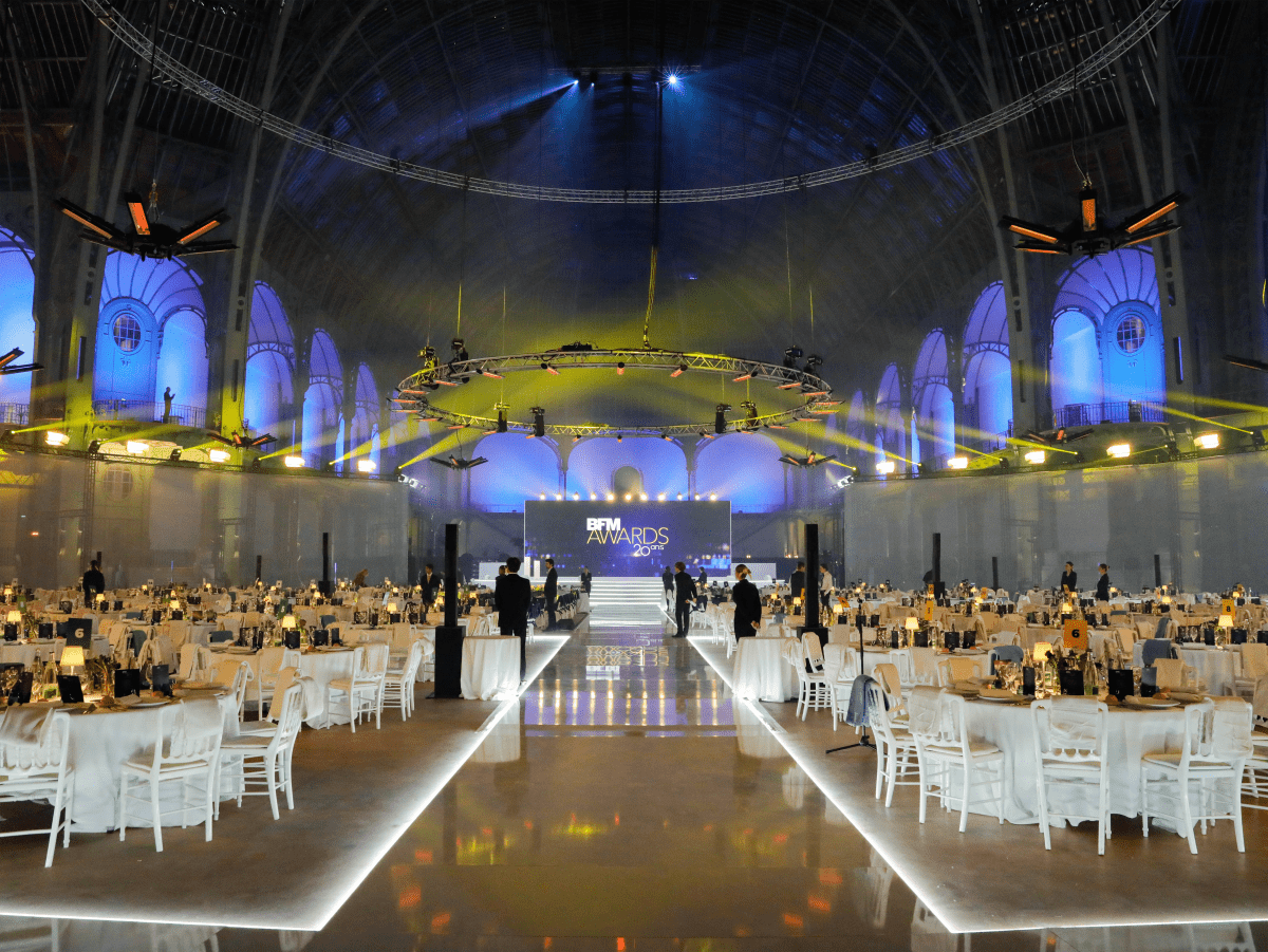 dîner BFM awards Grand Palais
