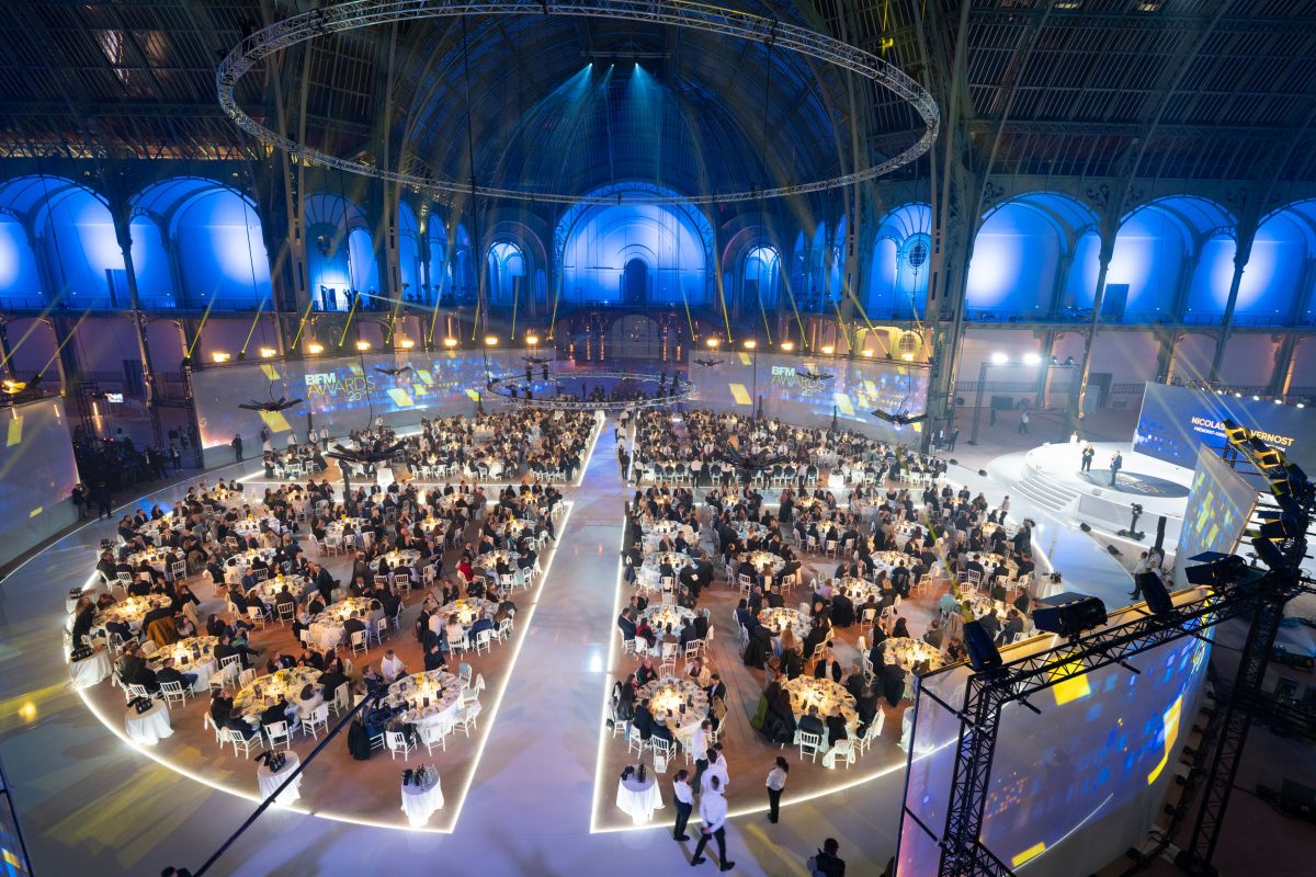 dîner bfm awards grand palais