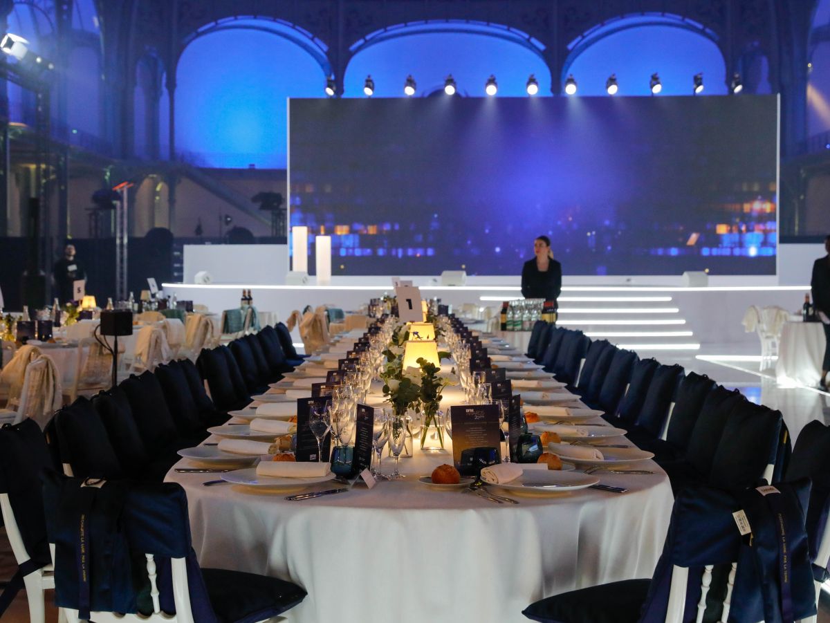 dîner BFM awards Grand Palais