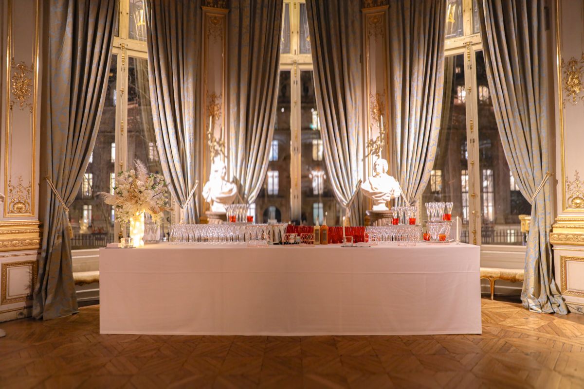 Cocktail dînatoire au Musée Jacquemart-André pour Omexom