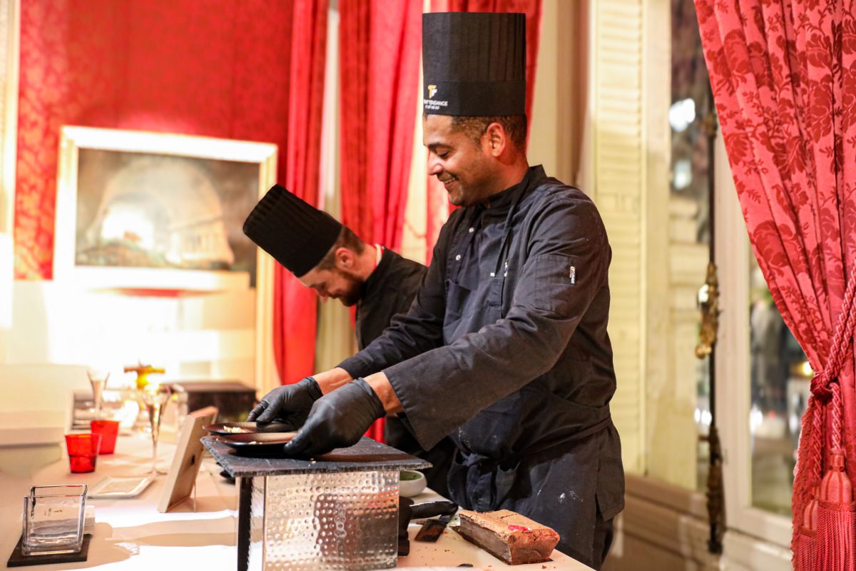 Cocktail dînatoire au Musée Jacquemart-André pour Omexom