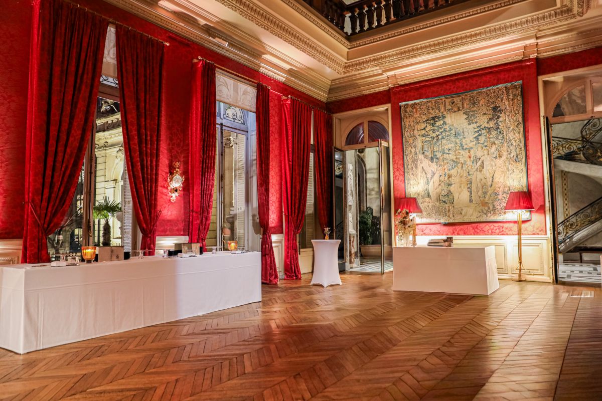 Cocktail dînatoire au Musée Jacquemart-André pour Omexom