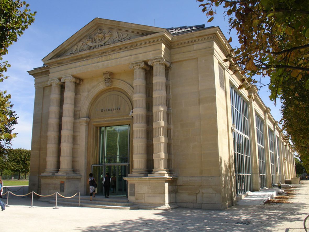 Musée de L'Orangerie extérieur jour