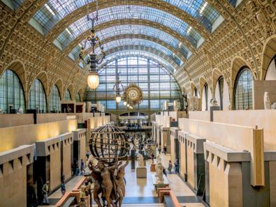 location Musée d'Orsay intérieur