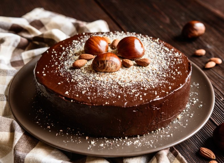 recette - gâteau - chocolat - crème de châtaignes - nos producteurs