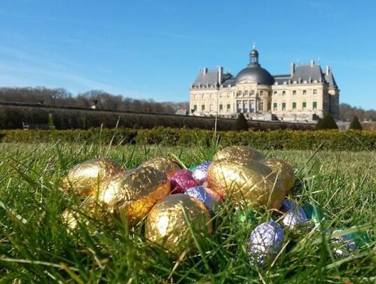 Vaux le Vicomte chasse aux oeufs de Pâques