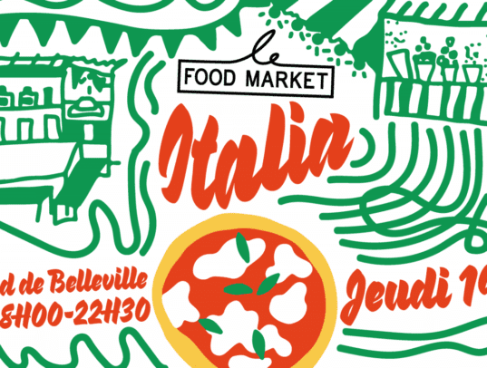 Food market italie