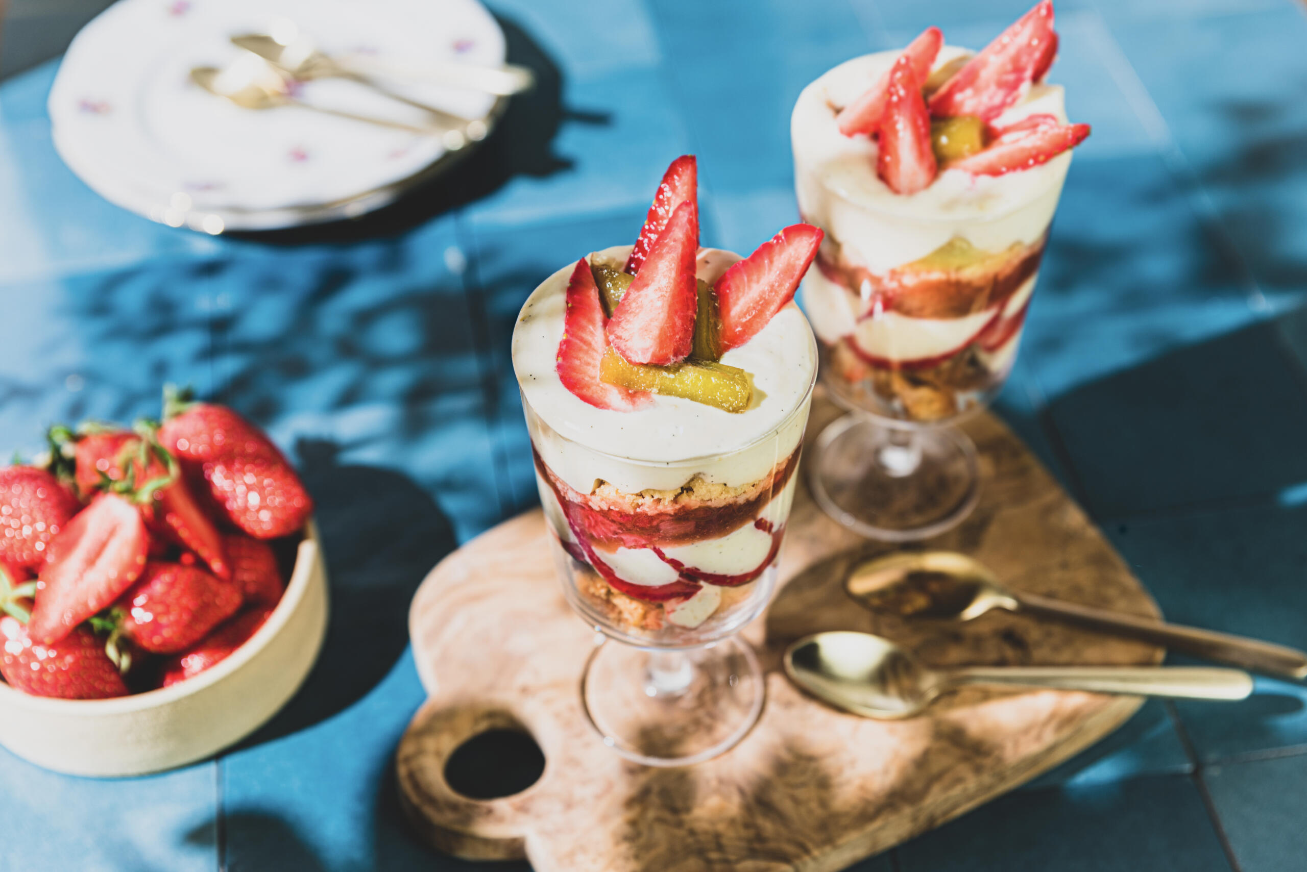 Triffle de fraises