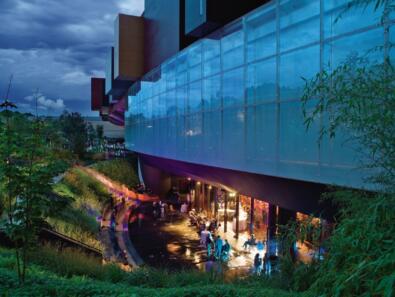 Quai Branly théâtre de verdure