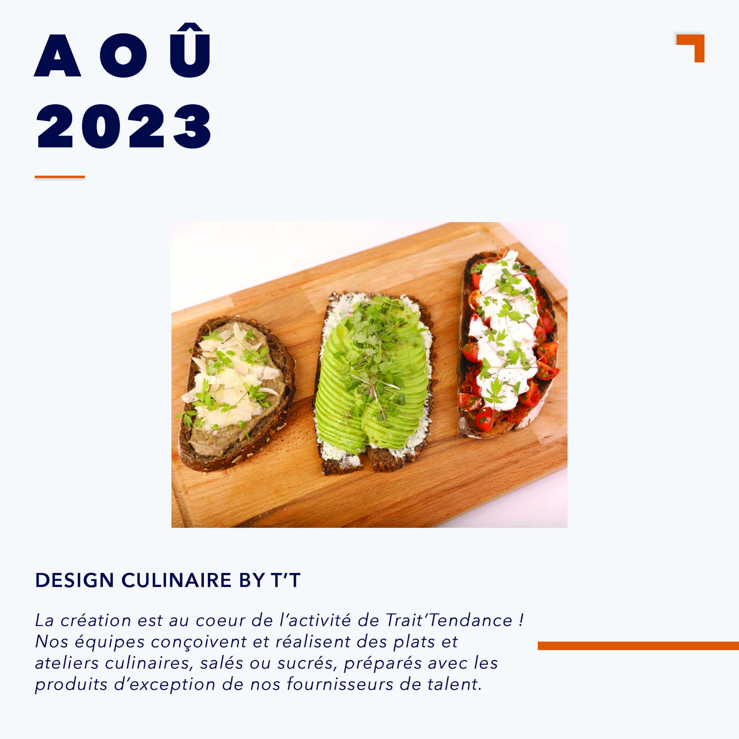 calendrier culinaire août 2023